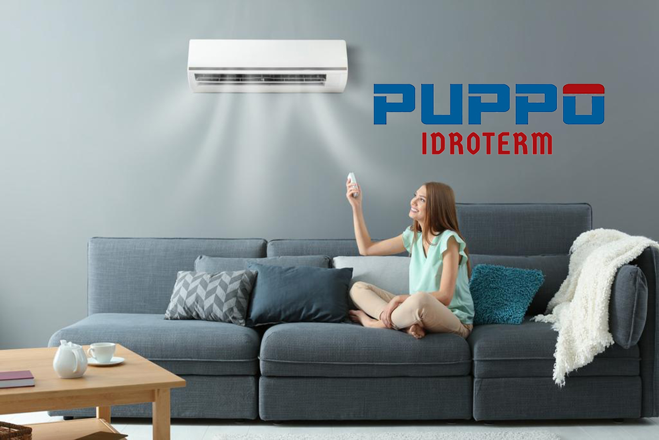 Sconfiggi il caldo torrido di Agosto in poche ore: Da Puppo Idroterm in pronta consegna il condizionatore perfetto per te!
