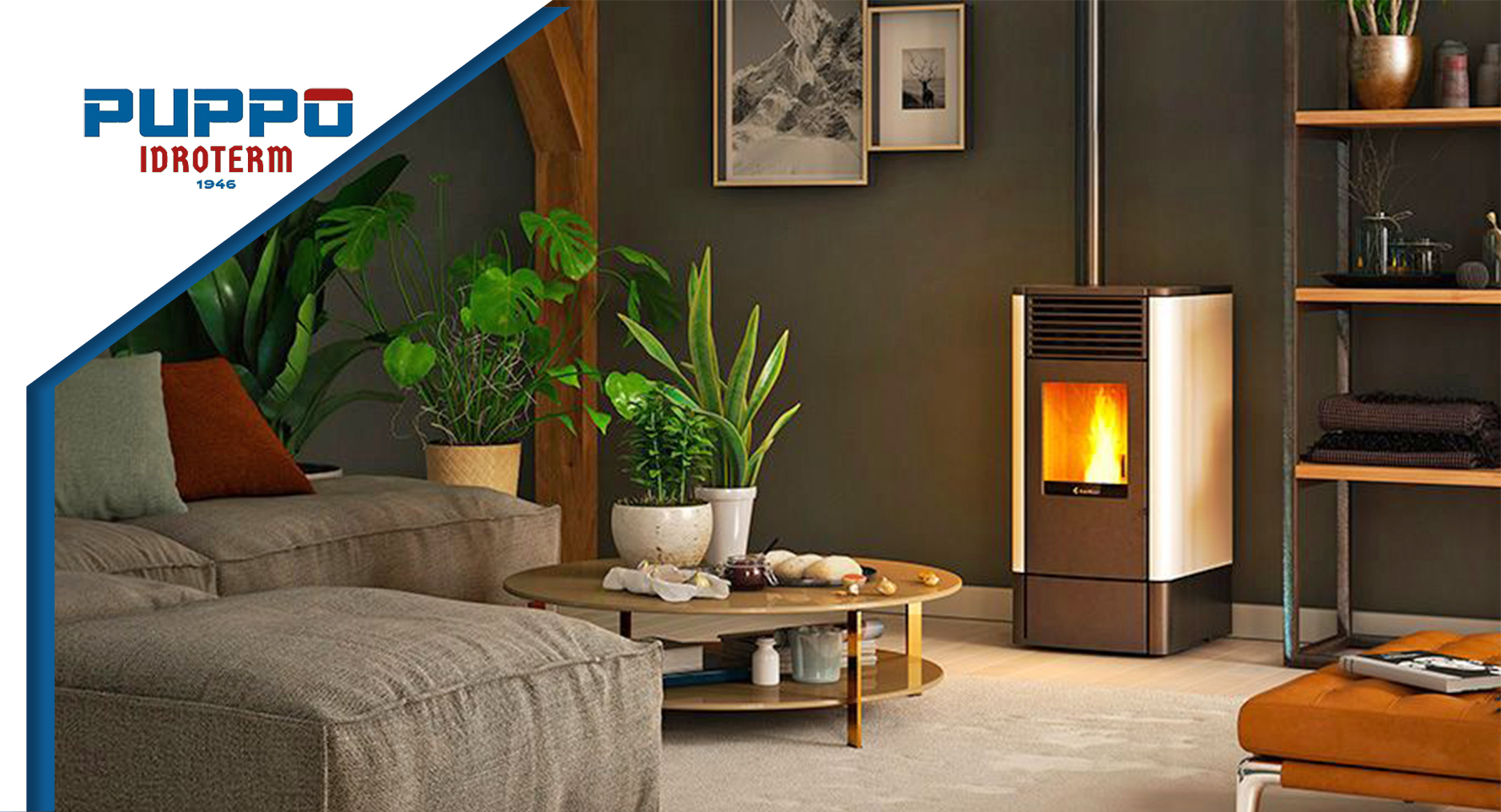 Le Stufe a Pellet di Puppo Idroterm: Modelli all’avanguardia, eco-friendly e in pronta consegna!